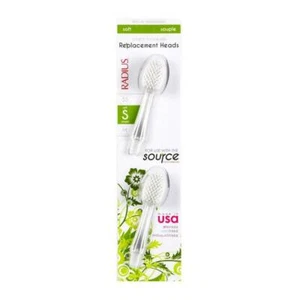 Radius Toothbrush Replacement Head - 2 Heads Soft - Picture 1 of 2