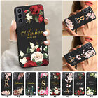 Flower Personalised Case For Samsung Galaxy A05 A15 A53 A34 Silicone Phone Cover
