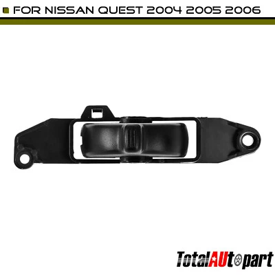 Manija de puerta interior Black Rouge para pasajero trasero Nissan Quest 2004 2005 2006 Foto 1 de 4