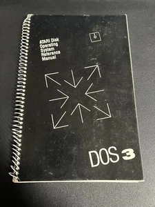 ATARI Disk Operating System III Reference Manual DOS 3 Spiral Bound Vintage - Picture 1 of 3