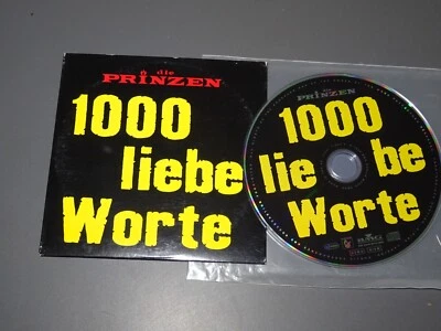 DIE PRINZEN - 1000 LIEBE WORTE / 1 TRACK PROMO-MAXI-CD 1999 (IM CARDSLEAVE) - Bild 1 von 2