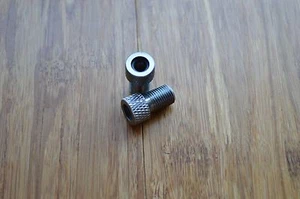 Presta to Schrader Valve Adapters ++ 2pc in Gray - Picture 1 of 1