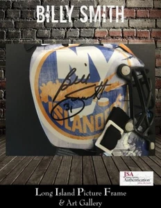 Mini maschera portiere firmata Billy Smith autografata New York Islanders JSA COA - Foto 1 di 8
