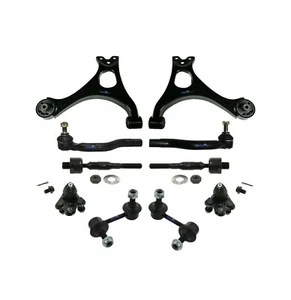 10 Pc Suspension Kit for Honda Civic 2006-2011 Control Arms Sway Bar Ball Joint - Picture 1 of 1