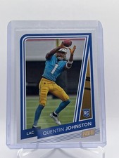 Quentin Johnson 2023 Panini National Convention VIP Rookie RC #N8 PRO UNIFORM