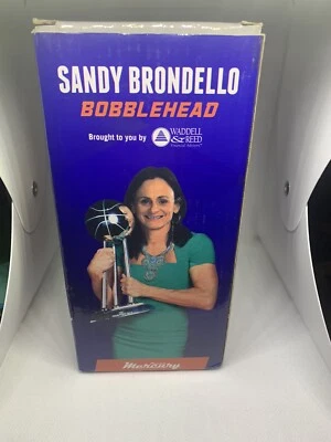 SANDY BRONDELLO WNBA PHOENIX MERCURY COACH BOBBLEHEAD W/ Autograph V1 - Image 1 of 4
