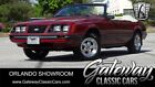 1983 Ford Mustang Convertible Red  V6 Automatic Available Now 