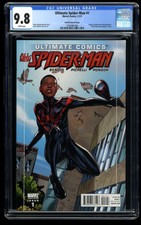 Ultimate Spider-Man #1 CGC NM/M 9.8 1:15 Pichelli Variant Unmasked