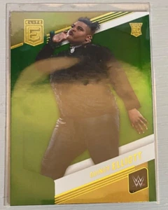 Quincy Elliott - 2023 WWE Panini Elite "Green Rookie" Wrestling Card #3 - Picture 1 of 2