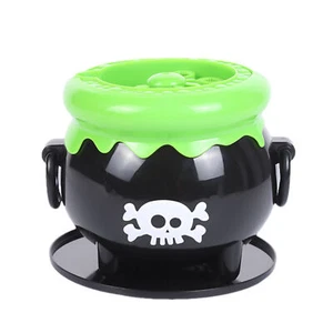 Kids Bubble Machine Halloween Witch Evil Pot Automatic Bubble Machine Interest - Picture 1 of 12
