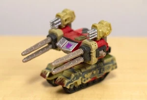 Transformers 2002 Armada Super Cons DEMOLISHER Decepticon - goldenes & rotes Spielzeug - Bild 1 von 6