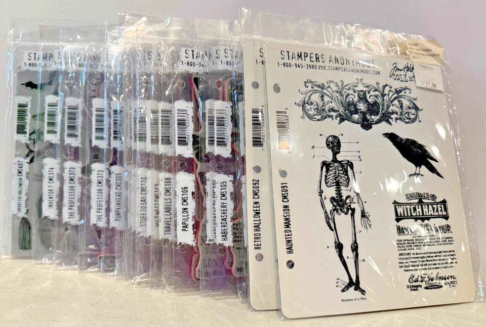 Набор анонимных марок Tim Holtz Stampers НА ВЫБОР - Изображение 1 из 1