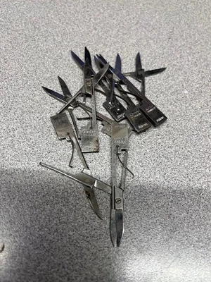 Tesoura de substituição vintage Ka-Bar extremidade quadrada - Imagem 1 de 3