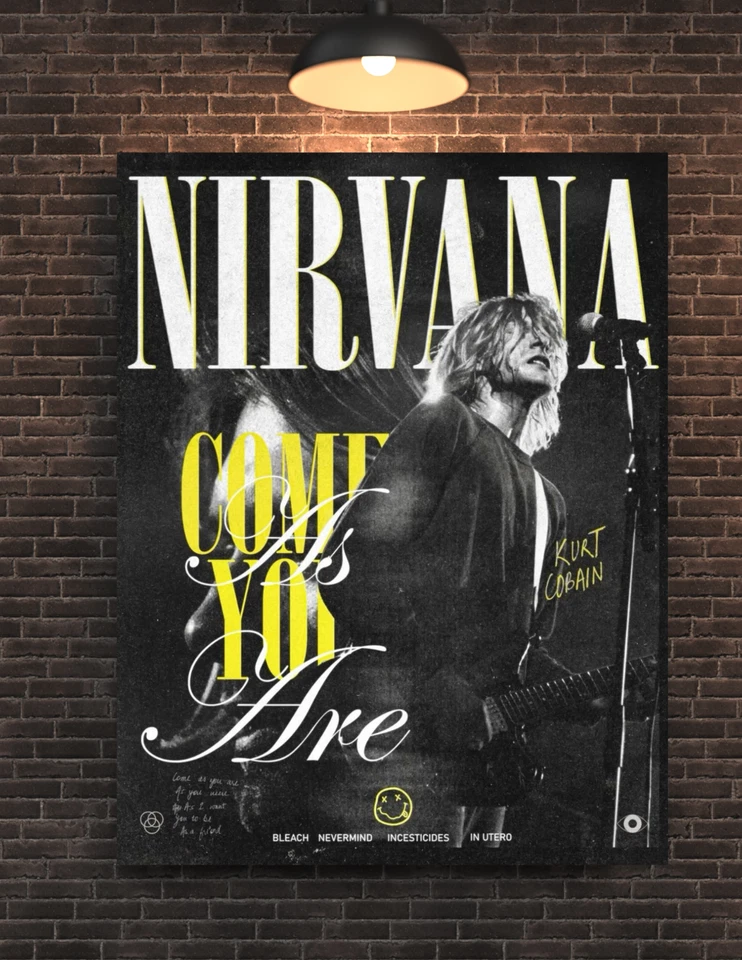 Nirvana Come As You Are Poster
