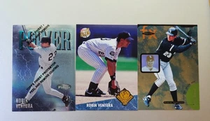 Robin Ventura 3 Karten Lot 1997 Finest Silver / 1995 Upper Deck / 1992 Fleer Ultra - Bild 1 von 4