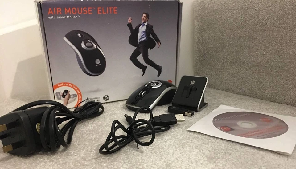Gyration Air Mouse Elite with SmartMotion 2.4 GHz USB (Original Boxed) - Image 1 of 4