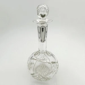 DANISH PERFUME SCENT BOTTLE SILVER Christian F. Heise 1920 - Picture 1 of 7