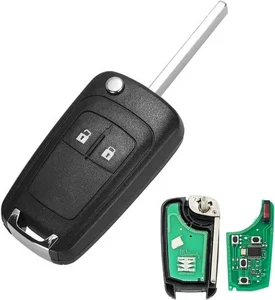 Chiave Telecomando Vergine Pr Astra Zafira Corsa Agila Mokka Insignia 2 Pulsante - Picture 1 of 5