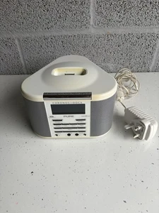 Pure Chronos iDock DAB FM Radio Alarm iPod iPhone Dock Black Working No Remote - Picture 1 of 4
