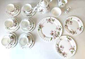 Wedgwood, Apfelblüte, Teeservice - Bild 1 von 12
