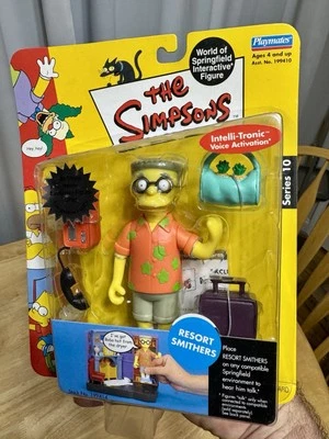 Playmates Los Simpson Mundo de Springfield Sin usar, en caja Resort Smithers WOS Serie 10 Foto 1 de 2