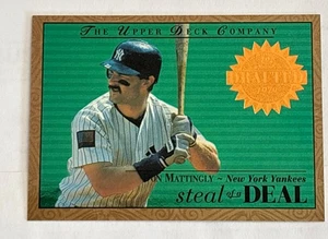 1995 Upper Deck Steal of a Deal Don Mattingly #SD13 New York Yankees⚾️ - Bild 1 von 2