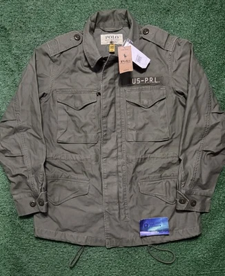 Polo Ralph Lauren Denim Supply Jacket Military Utility Small - Image 1 of 4
