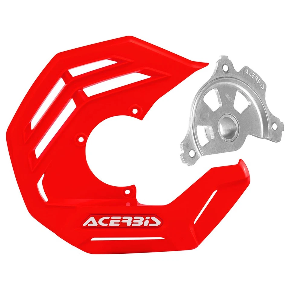 Cubierta de disco frontal Acerbis X-Future con kit de montaje roja para Husaberg TE 250 2012 Foto 1 de 2