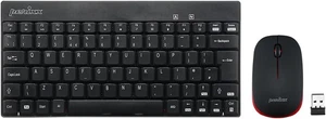 perixx PERIDUO-712 Wireless Mini Keyboard and Mouse Combo - black wireless  - Picture 1 of 8