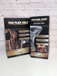 The Flex Belt BMR Abdominal Exercise Ab Toner/Conditioner AND The Flex Arms New - Picture 1 of 11