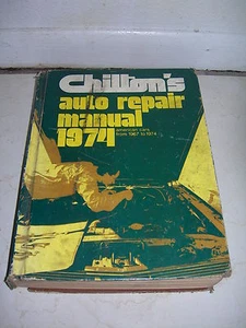 Service Manual Chilton Auto Repair 1974 Shop Dealer Book American Cars 1967-1974 - Picture 1 of 2