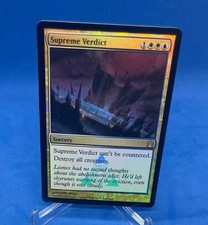 FOIL Supreme Verdict - Buy-A-Box Promo, Ravnica, English, LP, Rare! Magic MTG