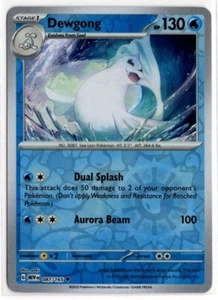 Pokemon Scarlet Violet 151 Reverse Holo 087/165 Dewgong - Picture 1 of 1