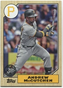 2017 Topps Series 1 ANDREW McCUTCHEN 1987 Topps Baseball - PIRATES - #87-84 - Picture 1 of 1