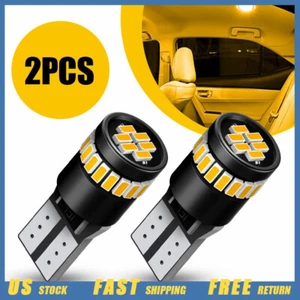 2Pcs T10 24SMD 2825 W5W 194 168 LED Error Free Canbus LED Turn Light Bulb lamp - Picture 1 of 7