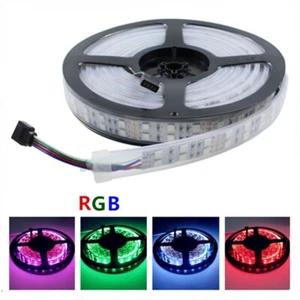 led strip light 5050 silicon tube rope waterproof ip67 double row 600led 5m 12V - Picture 1 of 4
