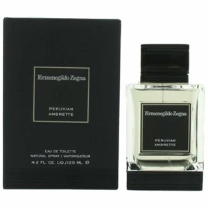 Peruvian Ambrette by Ermenegildo Zegna Eau De Toilette Spray 4.2 oz For Men - Picture 1 of 3