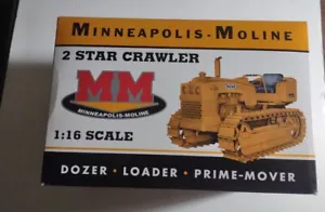 SpecCast Minneapolis-Moline 2 Star Crawler Dozer 1/16 NIB - Picture 1 of 9