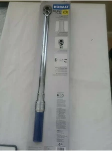 KOBALT, 50-250 ft-lb Click Torque Wrench, 1/2" Drive, #0337334, New in package - Picture 1 of 5