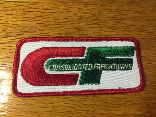 Vintage As-Is CF CONSOLIDATED FREIGHTWAYS Trucker Patch 93U7