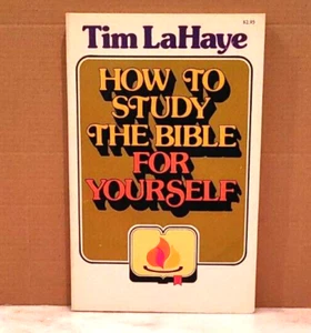 VTG 1976 How to Study the Bible for Yourself by Tim Lahaye Trade Paperback - Picture 1 of 9