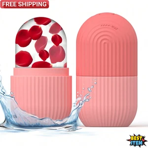Ice Face Roller Reusable Beauty Tool for Eye Puffiness Relief & Skin Care - Picture 1 of 14