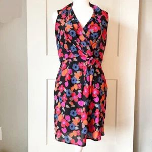 Women’s Anthro Greylin Charlene Floral Silk Dress Size Small - Picture 1 of 7
