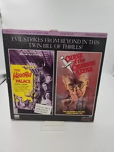 Haunted Palace Curse of the Crimson Altar Laserdisc Vincent Price Karloff Horror - Afbeelding 1 van 9