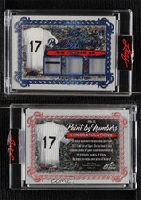 2021 Leaf Art of Sport Paint by Numbers Relics Purple Holofoil /15 Todd Helton