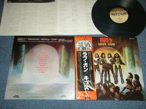 KISS Japan 1977 NM LP+Obi LOVE GUN - Imagen 1 de 11