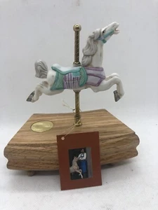 Great American Carousel Horse by Tobin Fraley Ltd 3rd Ed 146/9500 Music Box ⭐️ - Picture 1 of 4