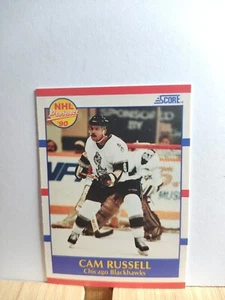 Cam Russell 🏆1990-91 Score NHL Prospect #408 Ice Hockey Card🏆 - Bild 1 von 2