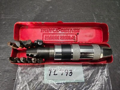 VINTAGE WORK SHOPS IMPACT DRIVER 12 BITS W/METAL CASE (TL793) - Image 1 of 4