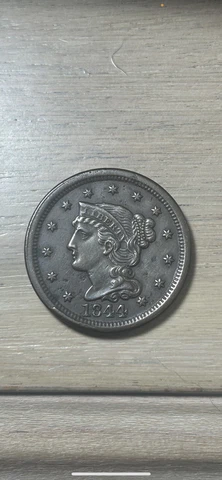 1844 Large Cent Cover